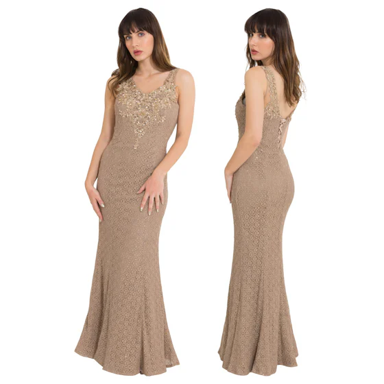 Trouwen Champagne Zeemeermin Kant 1524 Honneloeloe Galajurken